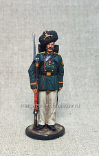 Миниатюра из олова Унтер-офицер Ширванского полка 1855-62 гг, Студия Большой полк - фото