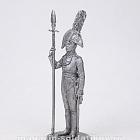 Миниатюра из олова Обер-офицер Орловского мушкетерского полка, Россия 1804-06 гг. 54 мм EK Castings