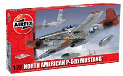 Сборная модель из пластика А Самолет N.A.P-51D Mustang (1/72) Airfix (1004) (1004 )