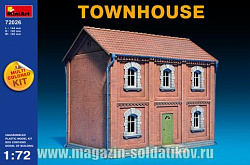 Сборная модель из пластика Городской дом MiniArt (1:72)