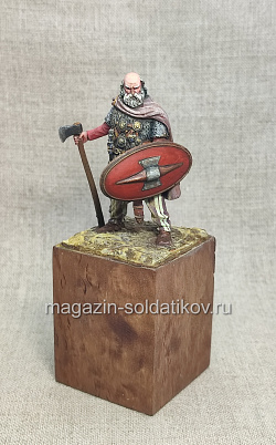 Миниатюра из металла Германский вождь, 54 мм (575-028) (575-028)