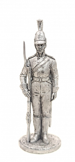 Миниатюра из олова Рядовой армейского драгунского полка. Россия, 1810-14 гг. 54 мм EK Castings
