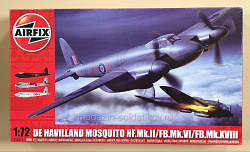 Сборная модель из пластика 03019 А Самолет MOSQUITO (1/72) Airfix (Q445-215) (Q445-215)