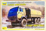 Сборная модель из пластика Российский трехосный грузовик К-5350 «Мустанг» (1/72) Звезда - фото