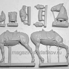 Сборная модель из смолы Офицер конных гренадеров, Вюртемберг 1809-14 гг., 75мм, Chronos Miniatures (CHM-75078) (CHM-75078)