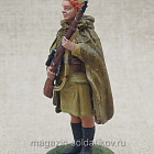 Снайпер 528-го стрелкового полка Наталья Ковшова, 1942 г, 54 мм, Soldanir (QF0537) (QF0537)
