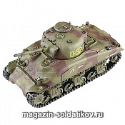 Масштабная модель в сборе и окраске Д Танк в сборе M4A1 Нормандия,1944 (1/72) Dragon - фото