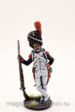 Миниатюра из олова Рядовой полка пеших гренадер Императорской гвардии, 1804-15 гг., Студия Большой полк - фото