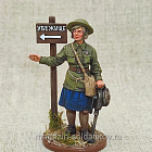 Девушка - инструктор МПВО 1941 г., 54 мм, Студия Большой полк (ИЛ1741.14.01.54) (ИЛ1741.14.01.54)