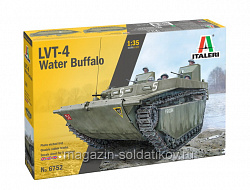 Сборная модель из пластика ИТ Амфибия LVT-4 Water Buffalo(1/35) Italeri (6752) (6752)