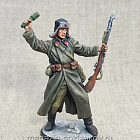 Миниатюра из олова Боец РККА 1941-42 гг., 54 мм, Студия Большой полк (ИЛ2163.14.01.54) (ИЛ2163.14.01.54)