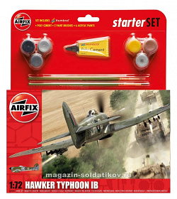 Сборная модель из пластика А Самолет Hawker Typhoon Ib (1:72) Airfix (55208) (55208)