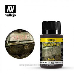 Weathering effects, Брызги грязи, Россия Vallejo (73802) (73802)