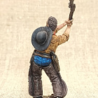 Миниатюра из олова Ковбой с винтовкой, 54 мм, Студия Большой полк