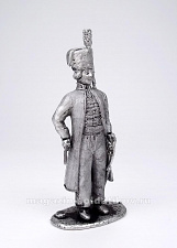 Миниатюра из олова 358 РТ Офицер Чугуевского полка в зимней форме, 1798-1800 гг., 54 мм, Ратник - фото