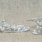 Фигурки из металла Снайперская пара РККА 1939-41, АРЕС и STP-miniatures (RA-33) (RA-33)
