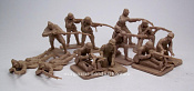 Солдатики из пластика Japanese 12 figures in 6 poses (tan), 1:32 ClassicToySoldiers - фото
