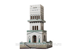 Сборная модель из картона «Белая башня». . Масштаб 1/180, Умбум