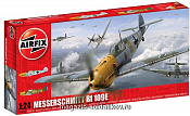 Сборная модель из пластика А Самолет Messerschmitt BF109E (1/24) Airfix - фото