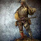 Сборная фигура из смолы Mercenary, 75 mm. Mercury Models (MM-7540) (MM-7540)
