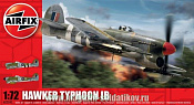Сборная модель из пластика А Самолет Hawker Typhoon IB (1/72) Airfix - фото