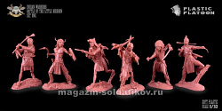 Солдатики из пластика Индейцы, Битва при Литтл-Бигхорн, 1:32 Plastic Platoon (PP019) (PP019)
