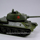 Солдатики из пластика Russian T-34 tank-long barrel (w/insignia), 1:32 ClassicToySoldiers