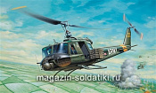 Сборная модель из пластика ИТ Вертолет UH-1B Huey (1/72) Italeri - фото