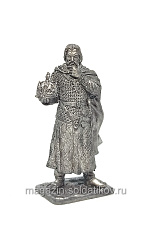 Миниатюра из олова 360. Князь Даниил Галицкий (1201-1264 гг.), 54 мм, EK Castings - фото