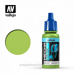 Зеленый флуоресцентный, 17 мл, Vallejo