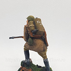 Миниатюра в росписи Огнметчик РККА, 1944 г., 54 мм (НФ0189.14.01.54) (НФ0189.14.01.54)