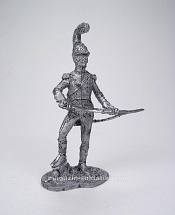 Миниатюра из олова Офицер шевалежерского полка, 1811-1814 гг. EK Castings - фото