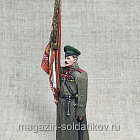 Миниатюра из олова Подпрапорщик пехотного полка 1914-17 гг., 54 мм, Студия Большой полк (ИЛ2713.13.02.54) (ИЛ2713.13.02.54)