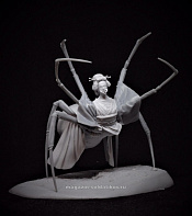 Сборная миниатюра из смолы Прекрасная, 54 мм, TRILOKA miniatures - фото