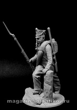 Сборная миниатюра из смолы Матрос Гвардейского морского экипажа, Россия 1812-15 гг. 54 мм, Chronos miniatures - фото