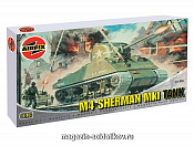 Сборная модель из пластика А Танк SHERMAN M4 MK1 (1/76) Airfix - фото