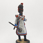 Миниатюра из олова Сапер 2-го пехотного полка Берга, 1807-12 гг, Франция, 54 мм, Студия Большой полк