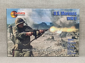 Солдатики из пластика Американские морпехи 1/32, Mars - фото