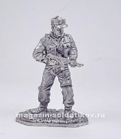 Миниатюра из олова 066 РТ Поляк. Армия Андерса, 54 мм, Ратник - фото