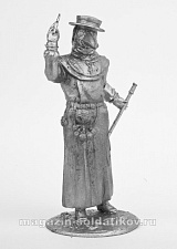 Миниатюра из олова 590 РТ Чумной доктор, 54 мм, Ратник - фото