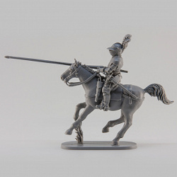 Сборная миниатюра из смолы Кирасир, 28 мм, Аванпост