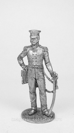 Миниатюра из олова Генерал-майор А.П.Ермолов. Россия, 1812 г. 54 мм EK Castings