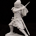 Сборная миниатюра из смолы Английский рыцарь 75 мм (1:24) Medieval Forge Miniatures (C-75-120) (C-75-120)