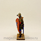 Миниатюра из олова Княжеский дружинник XII-XIII вв., 54 мм, Большой полк