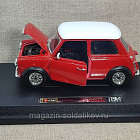 Mini Cooper, цвет-красный, серия Bijoux Collezione, BBurago [18-22011] 1/24 Bburago (QGM-011) (QGM-011)