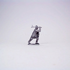 Солдатики из металла Викинг, бегущий с топором и щитом Магазин Солдатики (Prince August)