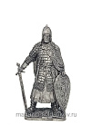 Миниатюра из олова 361. Князь Александр Невский (1221-1263 гг.) 54 мм, EK Castings - фото