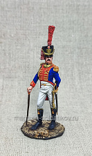 Офицер морской пехоты, Неаполь 1809-12 гг., 54 мм, Студия Большой полк - фото