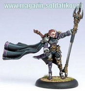 PIP 41051 Mercenary Privateer Warcaster Fiona the Black BLI, Warmachine. Wargames (игровая миниатюра) - фото