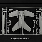 Сборная модель из пластика ИТ Самолет F/A-18F SUPER HORNET (1/48) Italeri